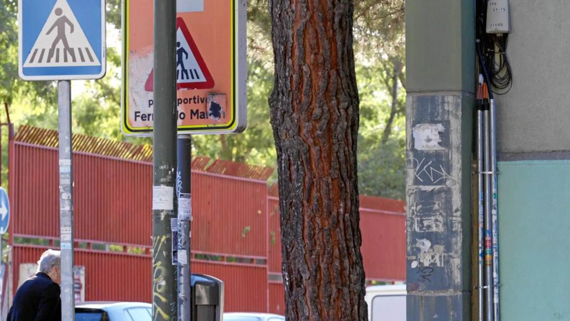 El pase fue a la altura del número 19 de la calle Sánchez Preciado