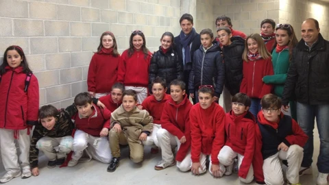 Diego Urdiales, con los alumnos del curso