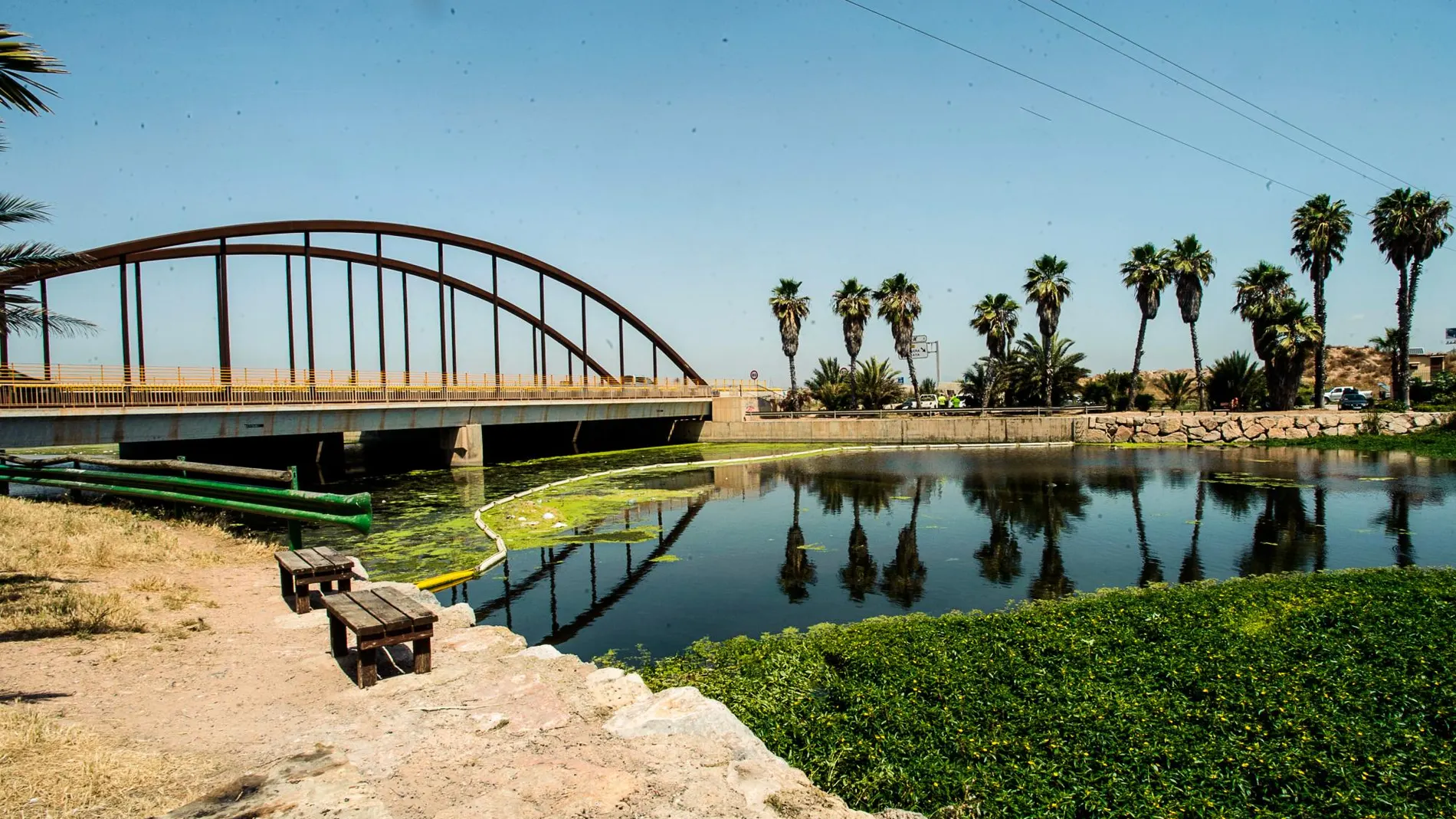 El barranco se encuentra cerca de la localidad de Alboraya