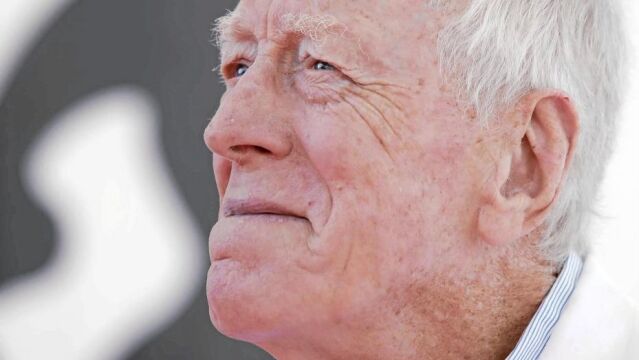 El actor sueco Max Von Sydow, que hoy recibe el Gran Premio HonorÌfico del Festival de Cine Fantástico de Sitges en la inauguración del certamen