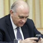 Fernández Díaz durante su comparecencia