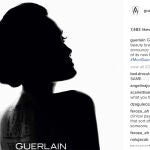 Angelina Jolie como imagen del nuevo perfume de Guerlain Ⓒ Instagram