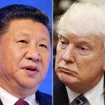 El presidente chino, Xi Jinping, y el presidente estadounidense, Donald Trump