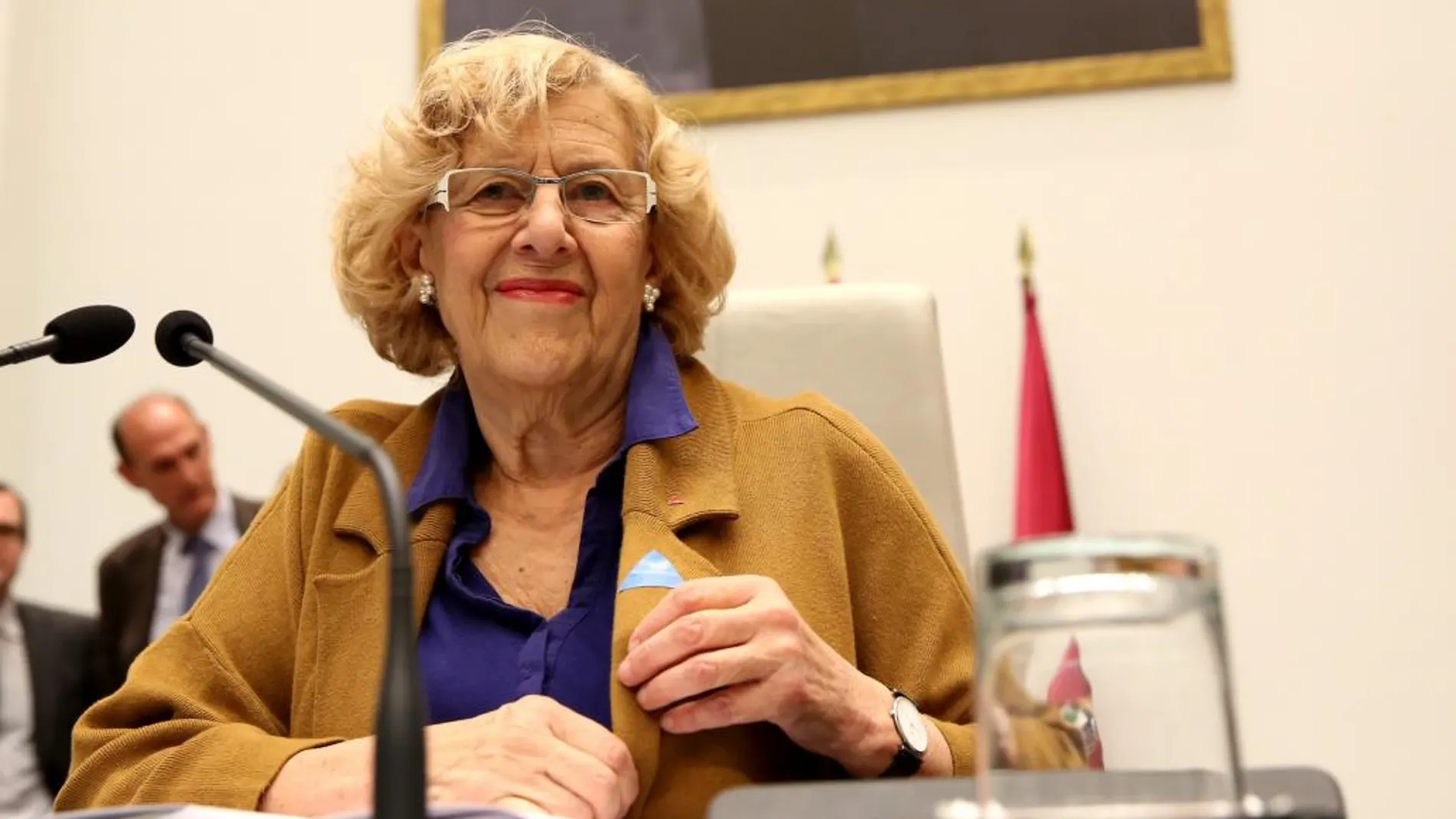 La alcaldesa de Madrid, Manuela Carmena