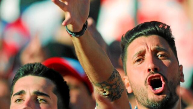 La afición de River está molesta por el traslado de la final a Madrid
