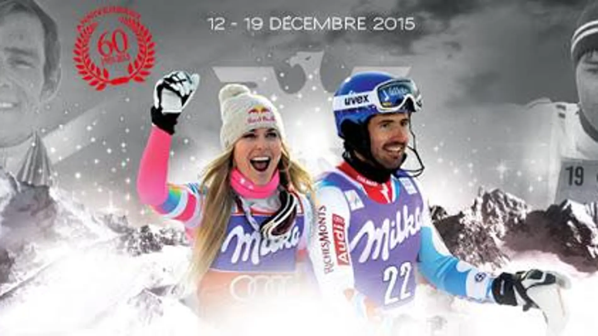 Cartel del Criterium de la Premiere en Val d’Isere (Francia)