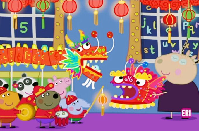 Cese de hostilidades. Los dibujos de «Peppa Pig» están difundiendo la cultura china a cientos de millones de niños
