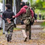 Imagen de uno de los detenidos