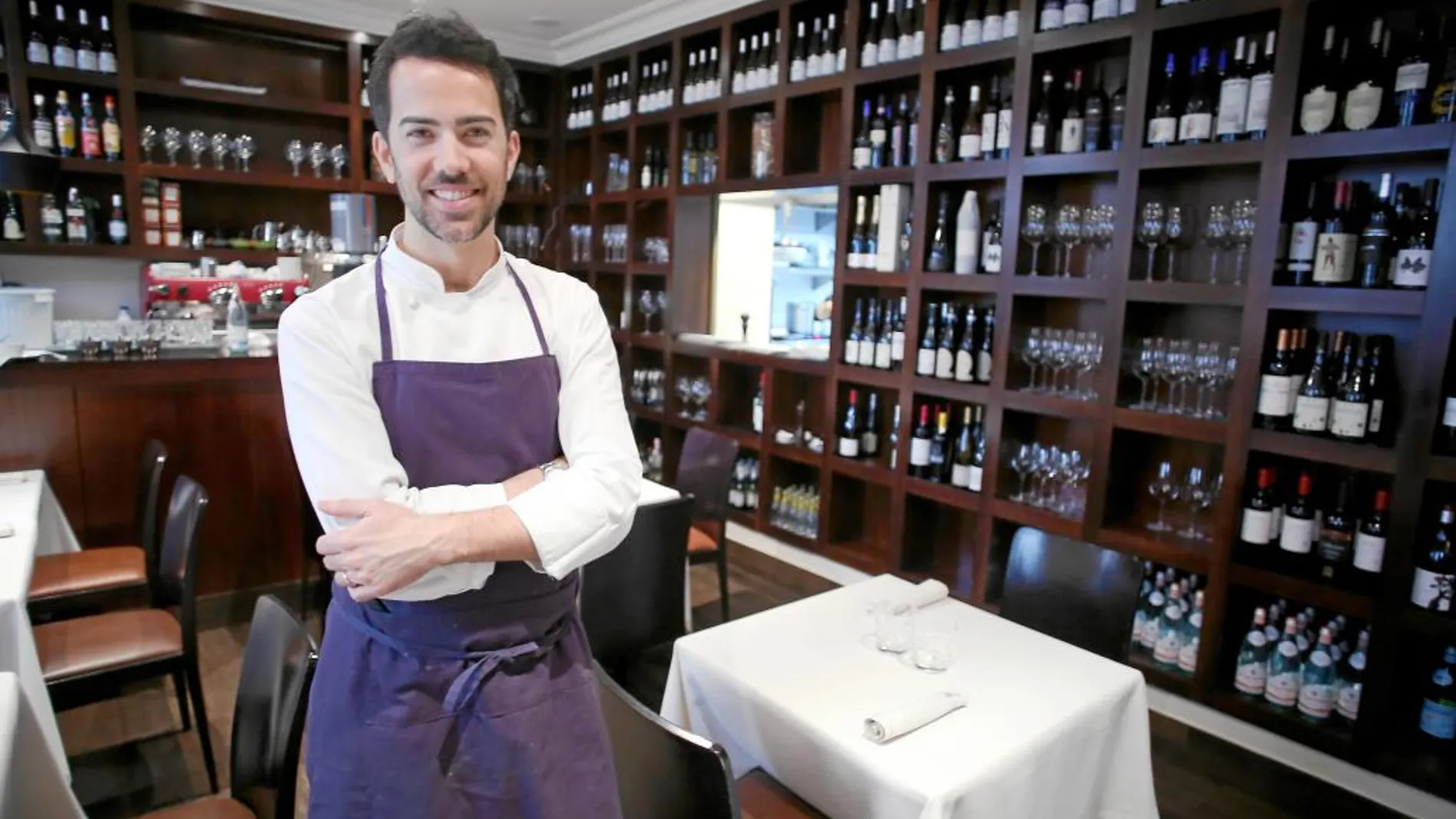 El cocinero Gianni Pinto es el alma de este restaurante situado en el barrio de Las Letras