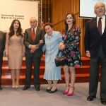 Celso Almuiña, Imelda Rodríguez, los Duques de Soria, Silvia Clemente y Rafael Benjumea clausuran las jornadas
