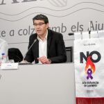 Maria Josep Amigó, Jorge Rodríguez y Emili Altur durante la presentación del Plan de Inversiones Sostenibles