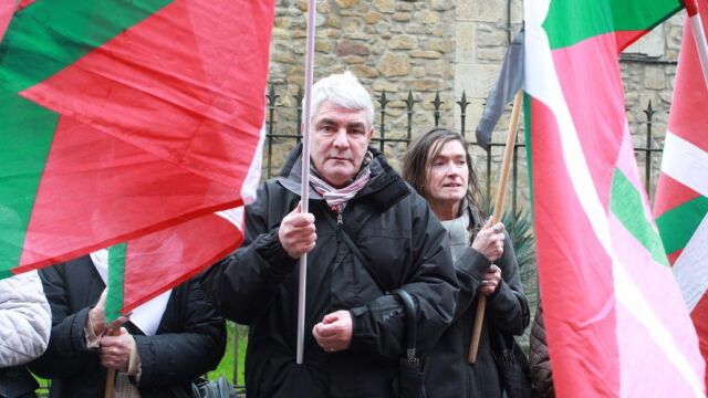 Antton López Ruiz ‘Kubati’ en un acto de la izquierda abertzle en 2014.