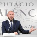 El diputado de Hacienda, Toni Gaspar, presentó ayer los Presupuestos que se aprobarán el próximo día 29