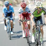 Mikel Iturria fue séptimo en la etapa que terminó en Roquetas de Mar