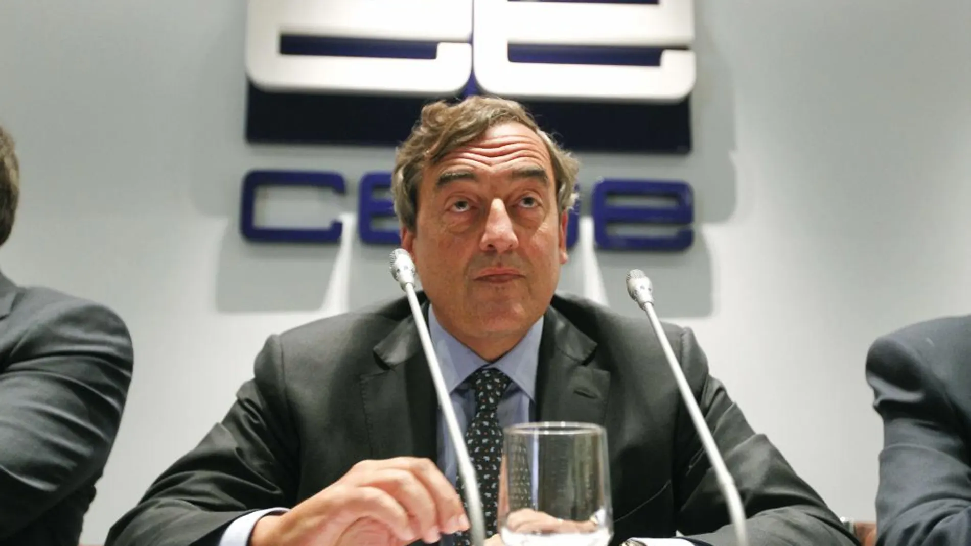 El presidente de la CEOE, Juan Rosell