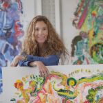 Blanca Cuesta vive volcada en el cuidado de su familia, pero su gran pasión es la pintura