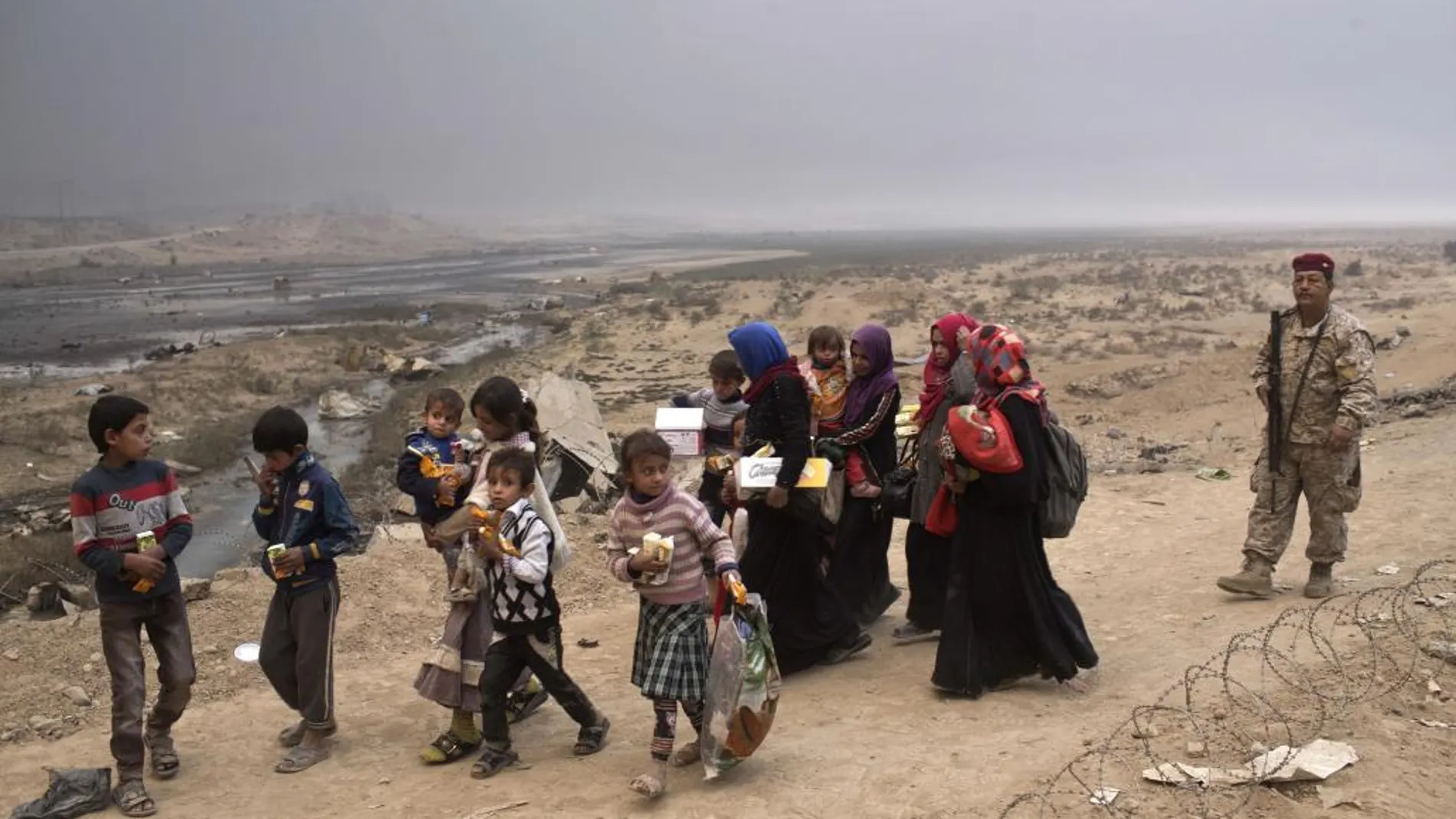 Las familias secuestradas provenían de cuatro áreas distintas en las afueras de Mosul.