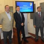 Francisco Vázquez hace balance del área junto a Antonio Sanz y José Luis Sanz