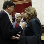 El pacto de investidura de Susana Díaz con Cs sólo se vería afectado si la presidenta deja la Junta