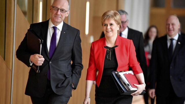 La ministra principal escocesa, Nicola Sturgeon