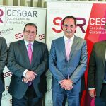 De izquierda a derecha, Josep Lores, Antonio Vega, José Rolando Álvarez y Jesús Fernández