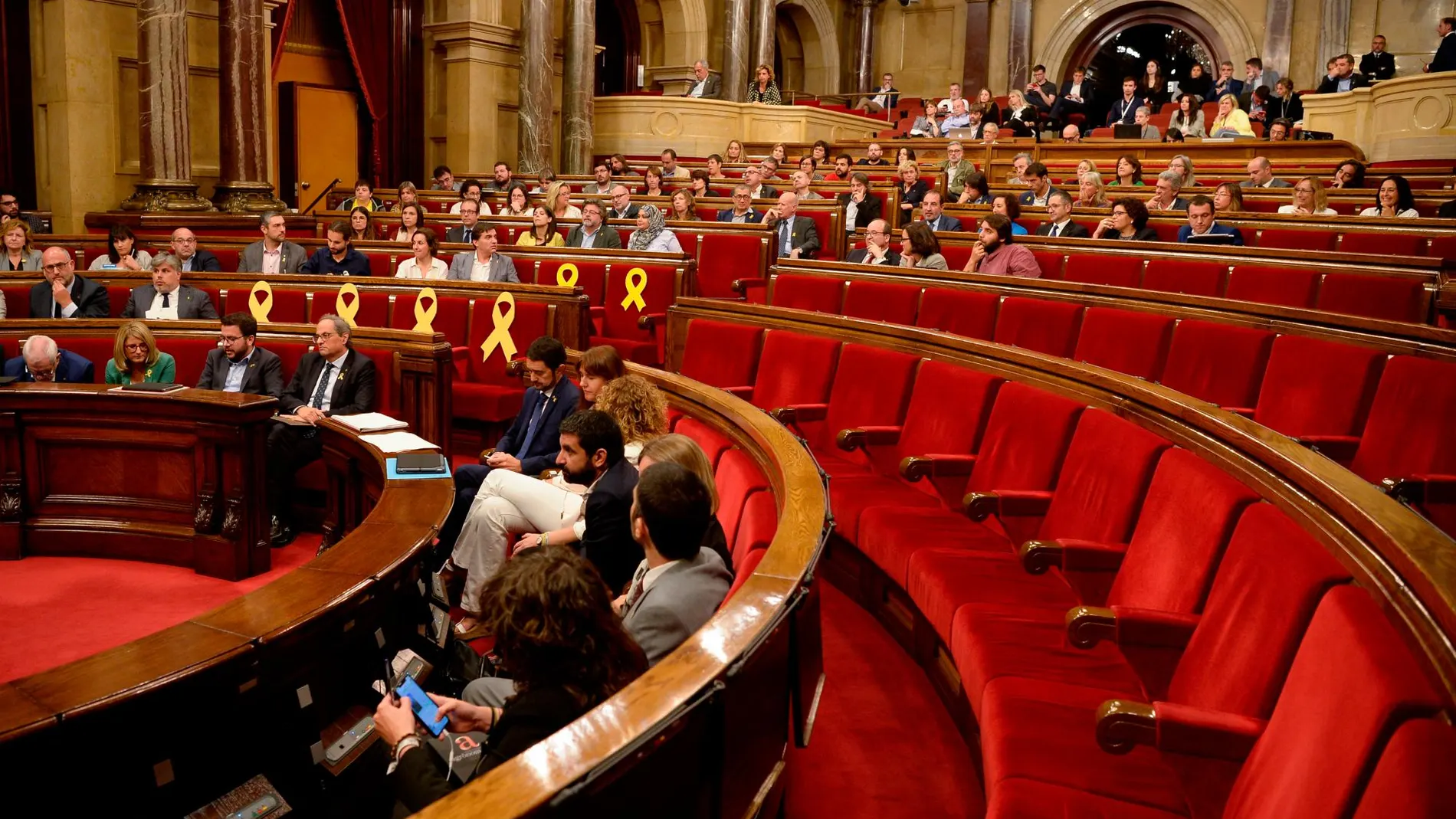 Pleno en la cámara catalana esta legislatura
