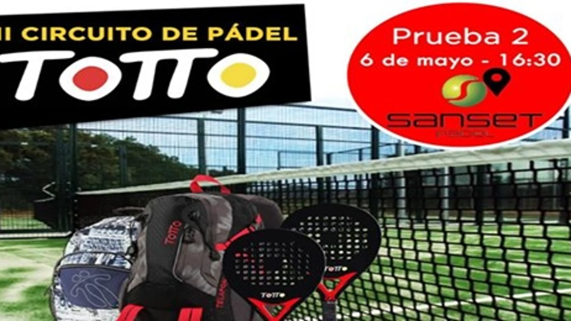Cartel II Circuito totto padelvip 2017