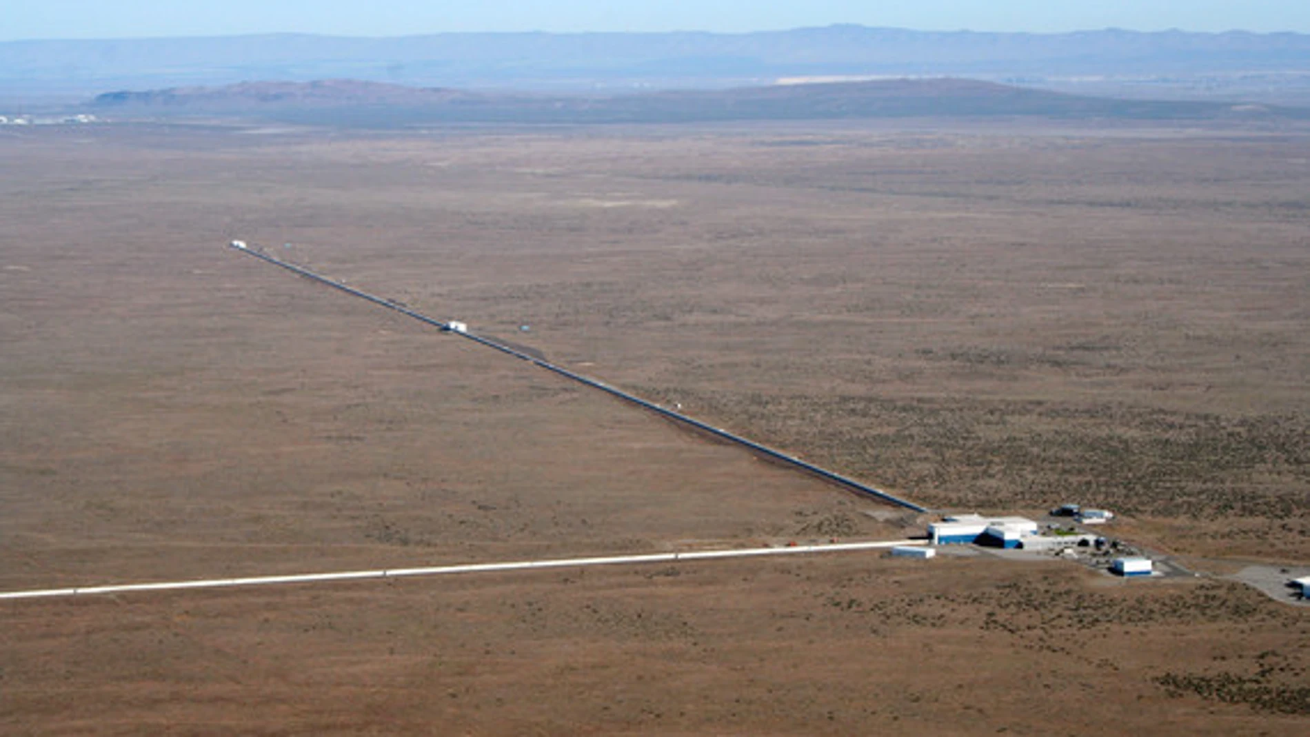 El observatorio de LIGO en Hanford (Washington, EUA)