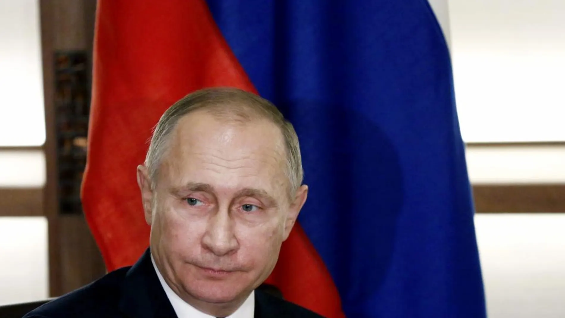 El presidente ruso, Vladimir Putin, hoy en Nagato (Japón)