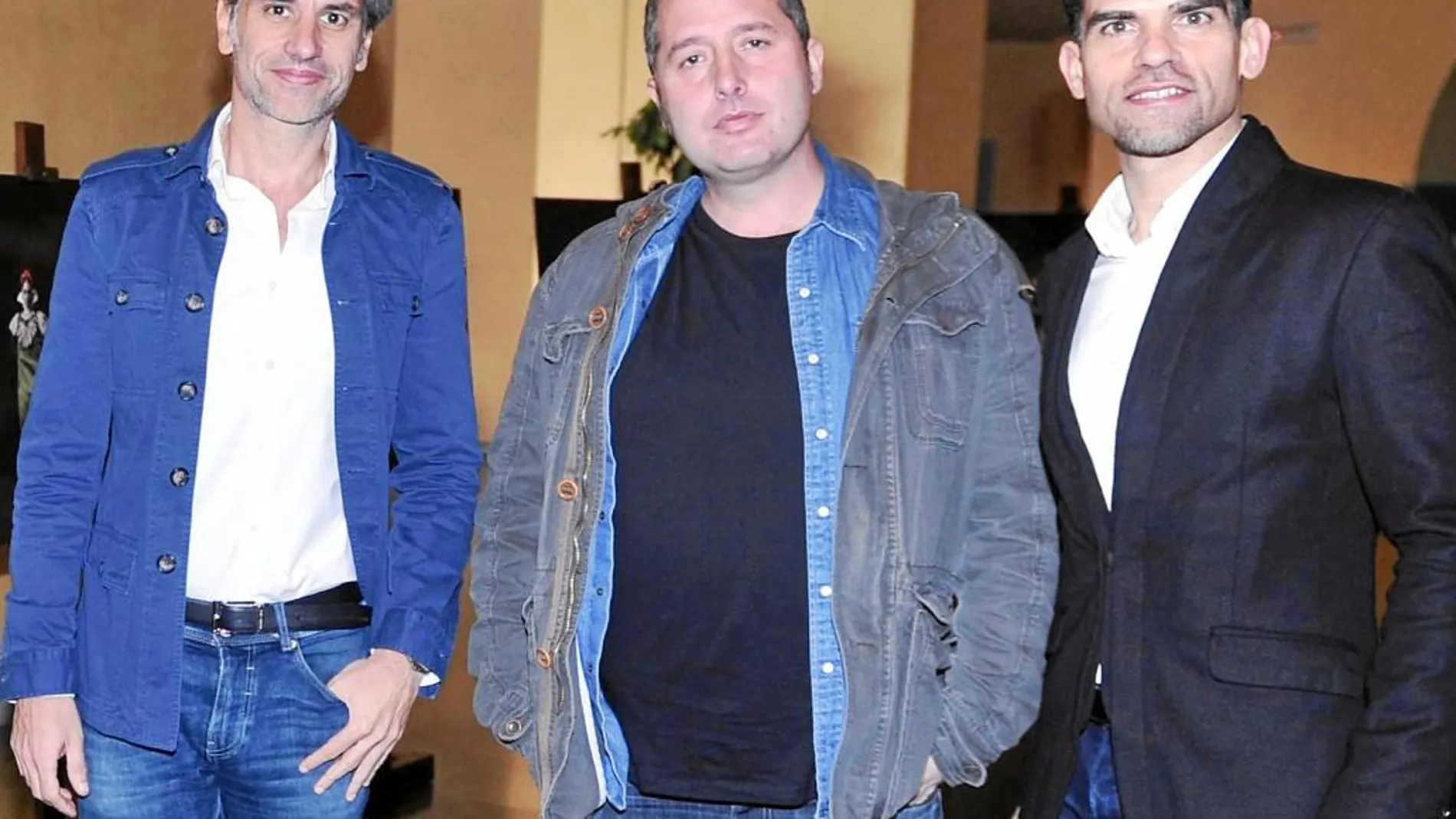 Halffter junto a miembros del Ballet Nacional