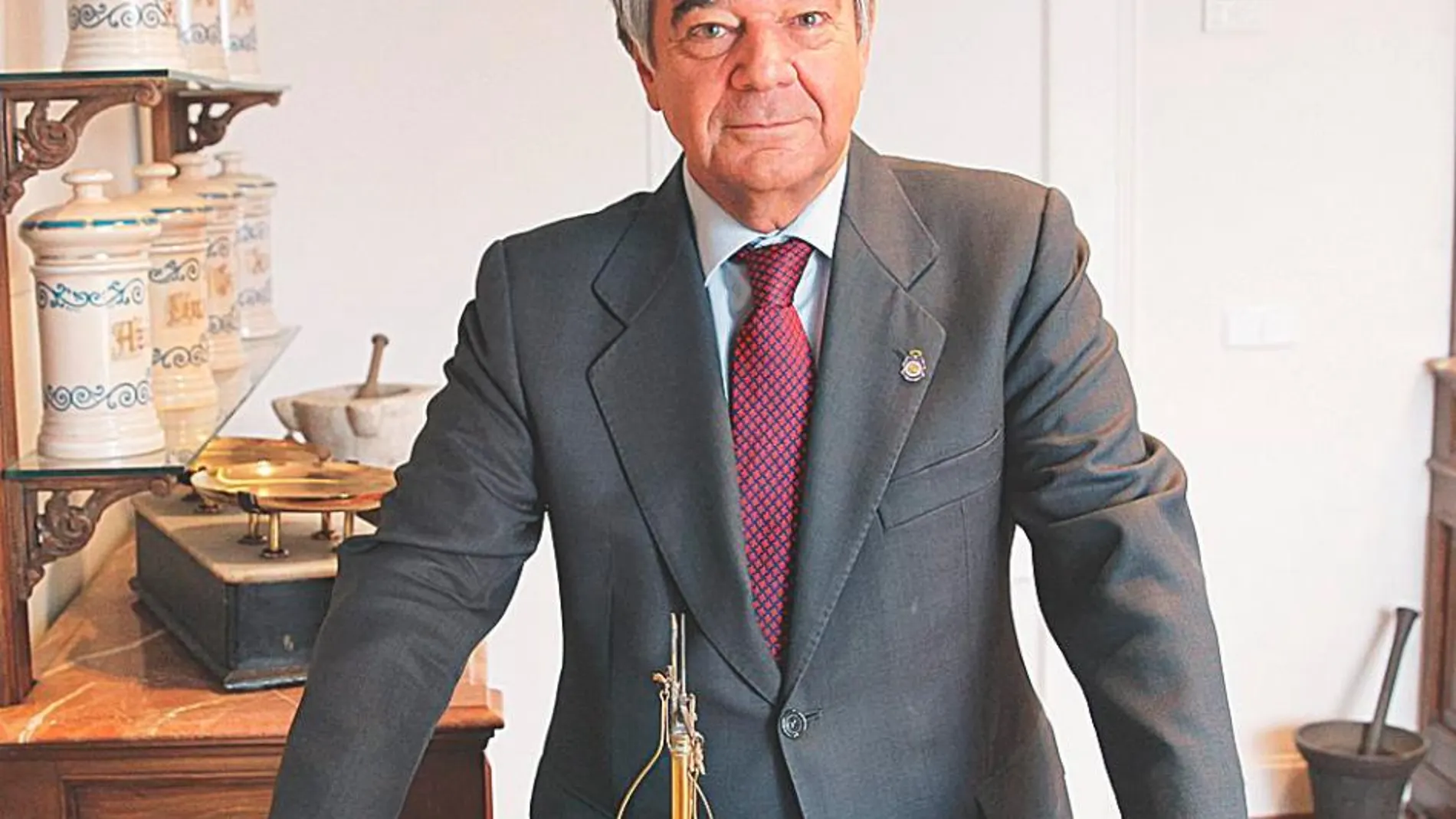 Luis González, presidente del Colegio Oficial de Farmacéuticos de Madrid (COFM) / Foto: Connie G. Santos