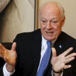 El enviado especial de la ONU para Siria, Staffan de Mistura