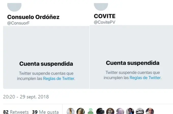 Twitter obligada a dar marcha atrás en la suspensión de la cuenta de Consuelo Ordóñez