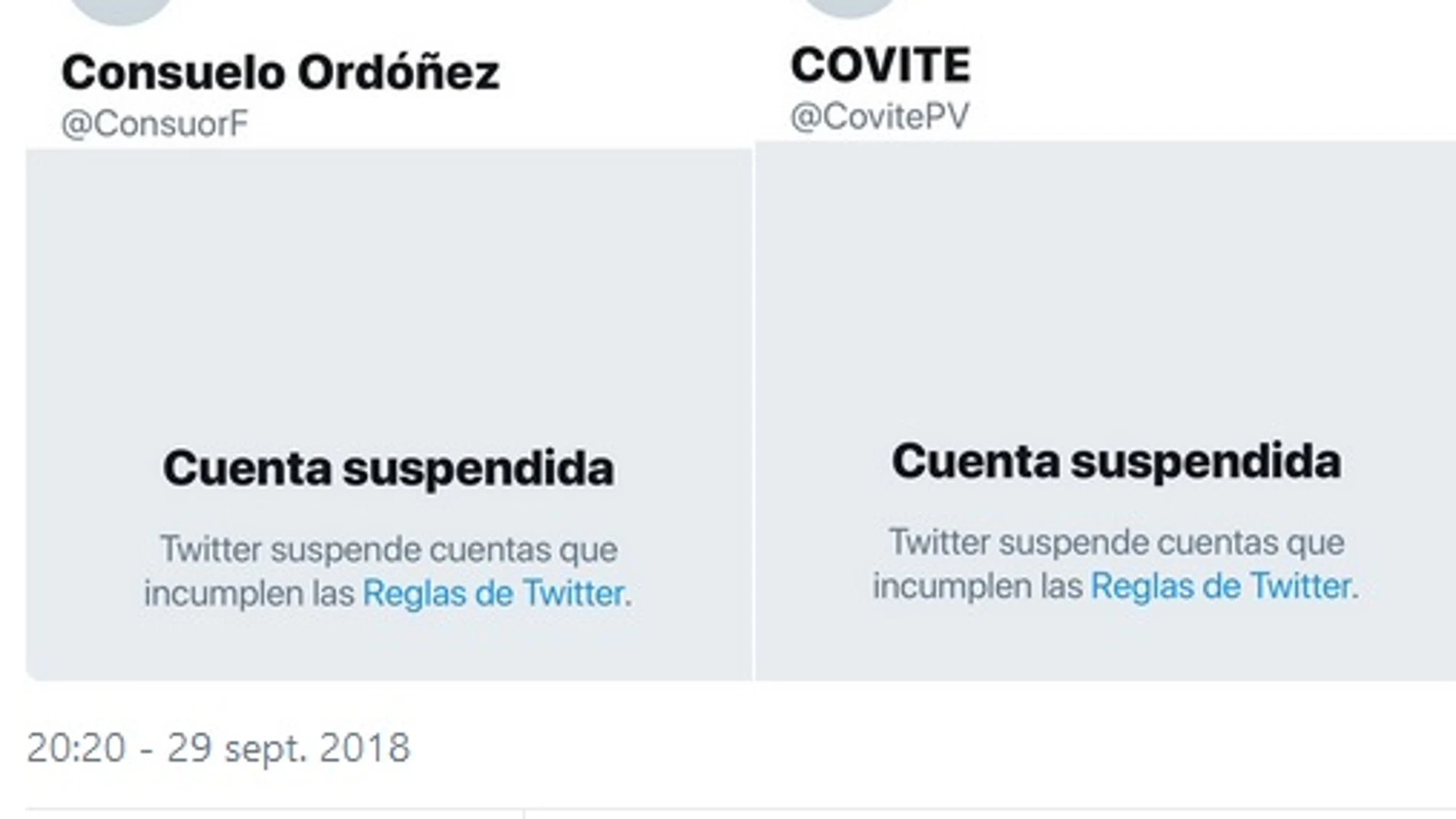 Twitter obligada a dar marcha atrás en la suspensión de la cuenta de Consuelo Ordóñez