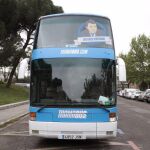 Imagen de Ignacio González en el «Tramabús»
