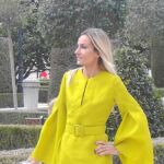 Clara Courel luce un vestido de la colección de verano de Gucci