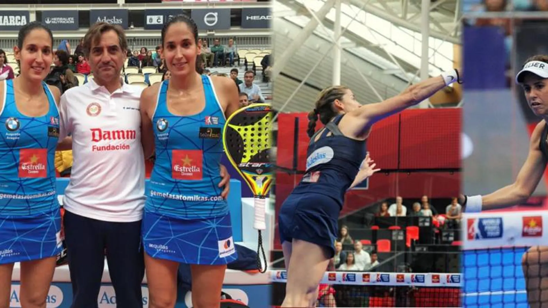 Protagonistas de la final femenina