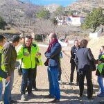 El diputado Pablo Seguí visitó las obras de la carretera
