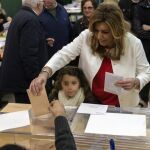 Susana Díaz augura una «alta participación»