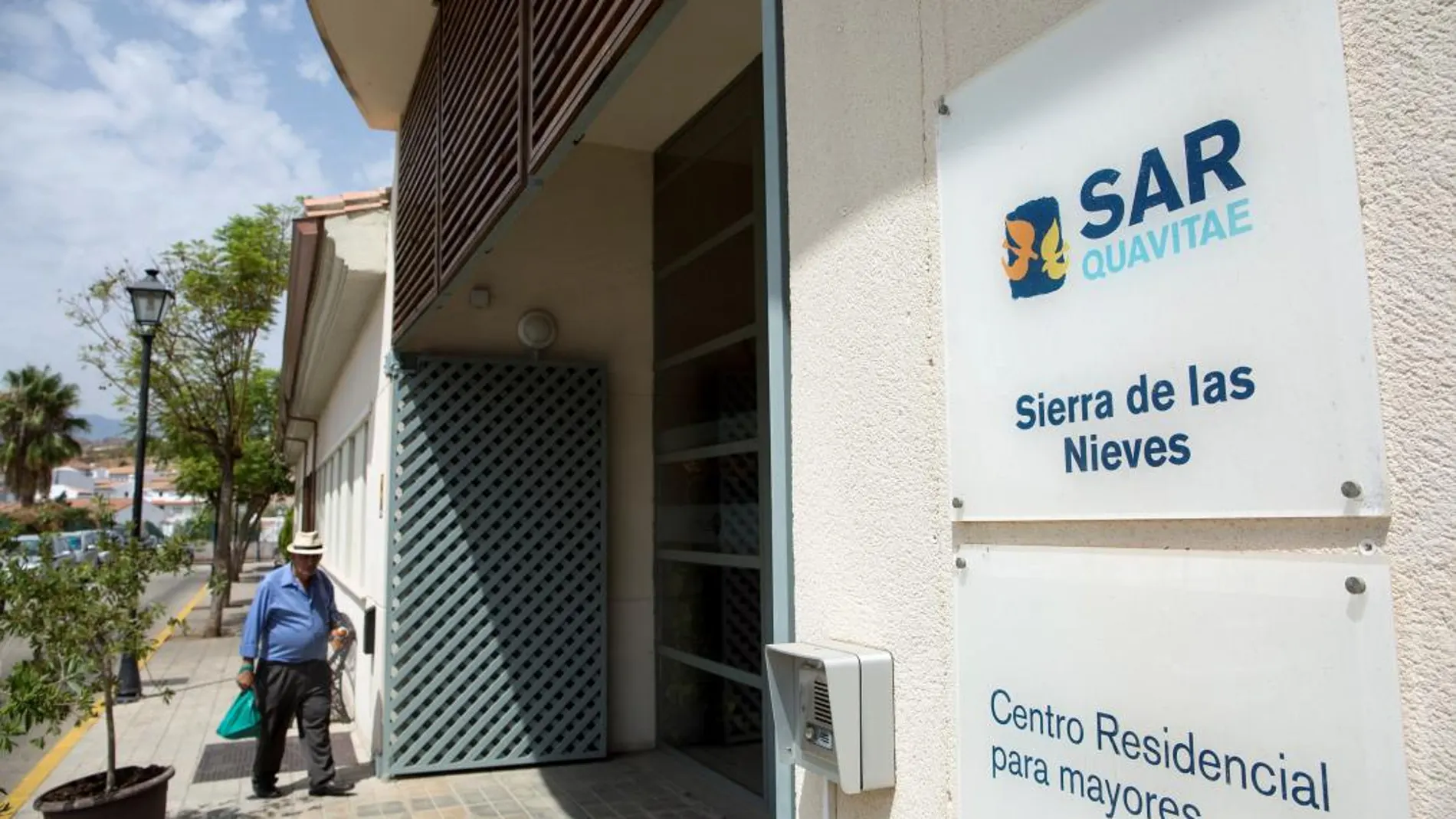 Residencia Sierra de las Nieves, lugar donde un anciano de 89 años ha matado supuestamente a golpes en la cabeza a una compañera de residencia de 87 años (Foto: Efe)