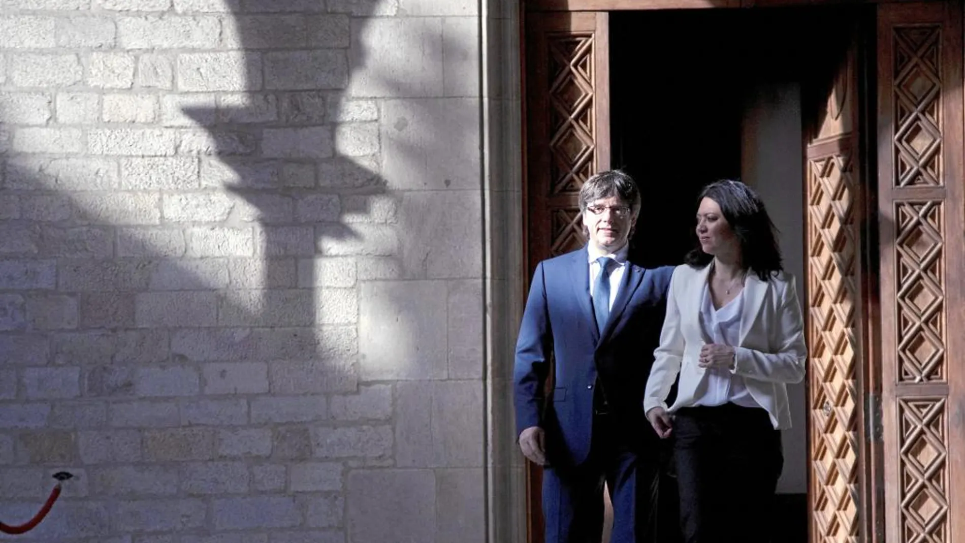 Carles Puigdemont volvió a vincular al actual gobierno español con el franquismo