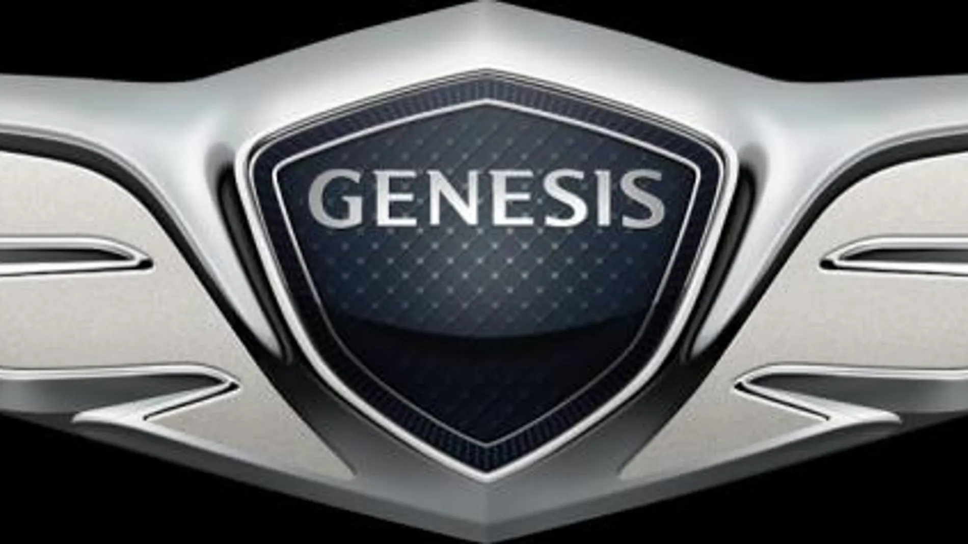 Este el logotipo alado de la nueva marca Genesis.