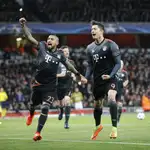  1-5. El Bayern vuelve a humillar al Arsenal