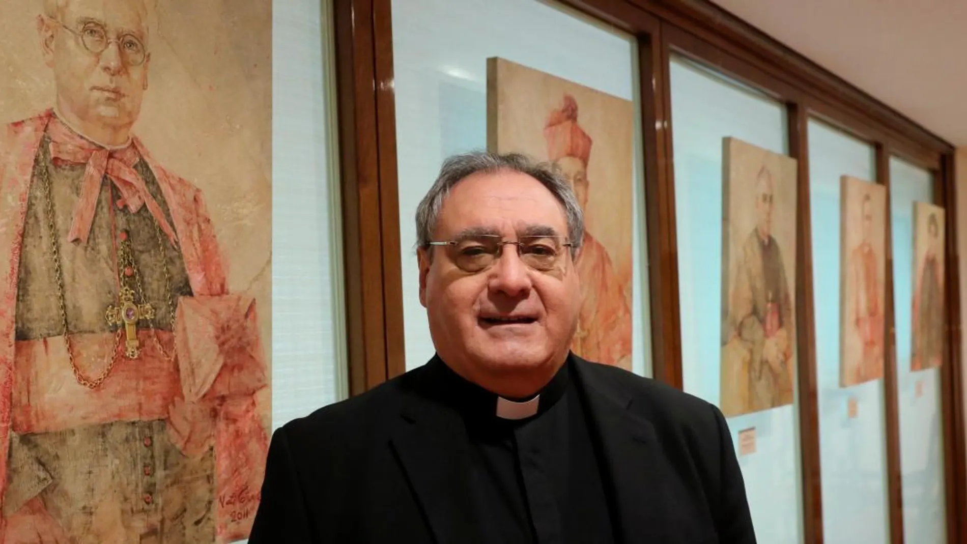 El obispo de Ávila, José María Gil Tamayo