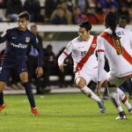 Augusto Fernández durante su etapa en el Atlético de Madrid.