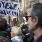 Los pensionistas se manifestaron el pasado otoño por las pensiones dignas/Luis Díaz