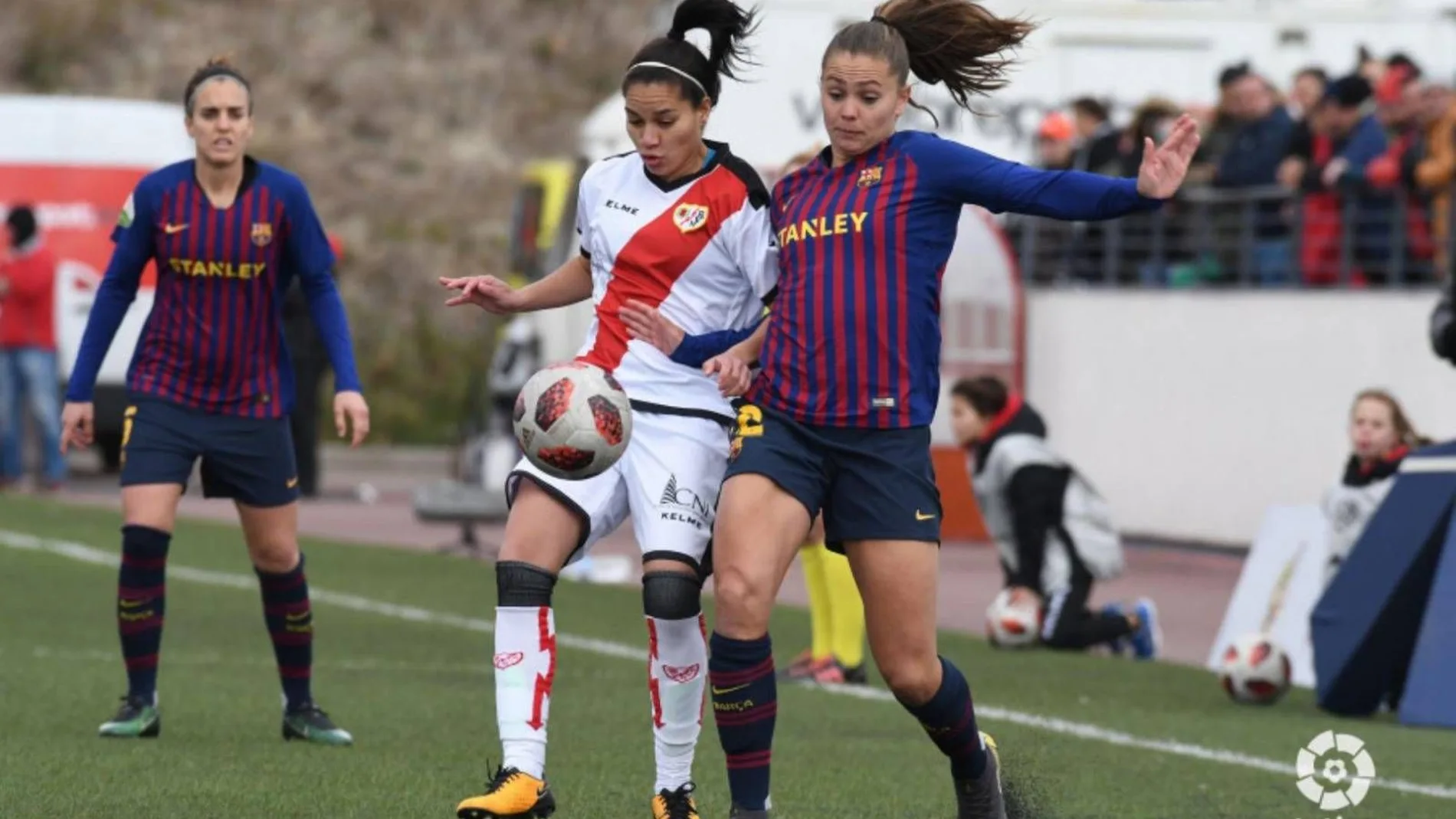 Partido Rayo Vallecano - Barcelona de la Liga Iberdrola