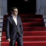 El primer ministro griego, Alexis Tsipras, ayer en Atenas