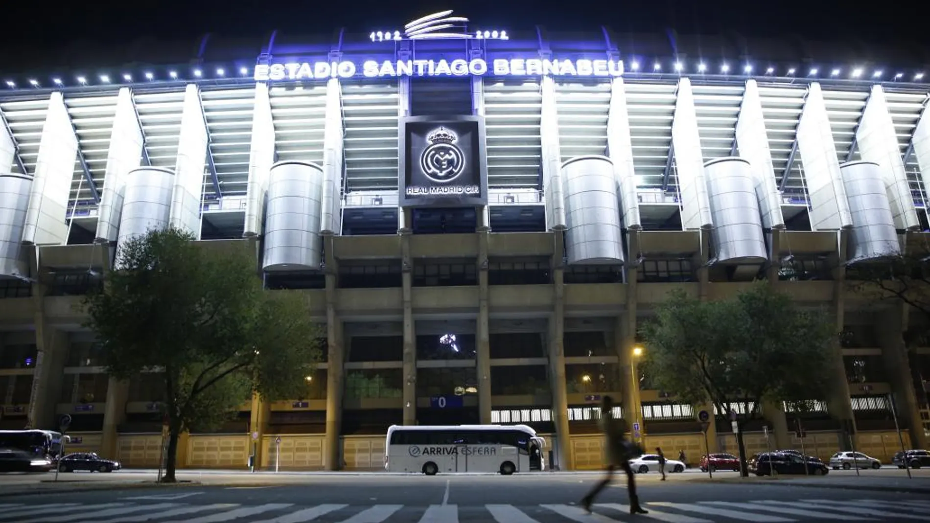 Imagen de archivo del estadio Santiago Bernabéu