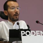 El secretario de Organización de Podemos, Pablo Echenique